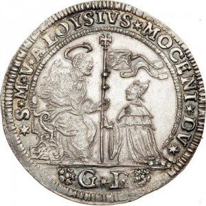 Аверс монеты Венецианская республика, 1 озелла, 1708, Нейтралитет Венеции в испанской войне