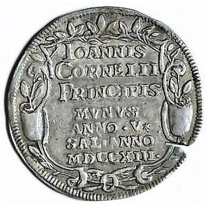 Реверс монеты Венецианская республика, 1 озелла, 1713