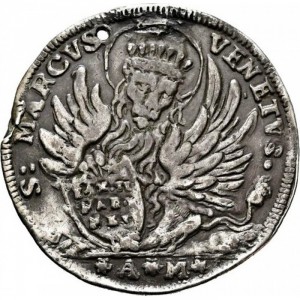 Аверс монеты Венецианская республика, 1 озелла, 1714