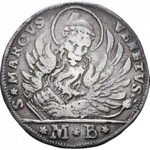 Аверс монеты Венецианская республика, 1 озелла, 1717