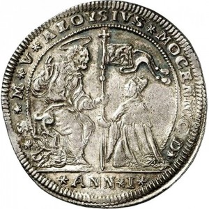 Аверс монеты Венецианская республика, 1 озелла, 1722