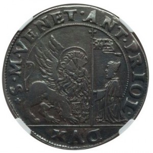 Аверс монеты Венецианская республика, 1 дукат, 1618