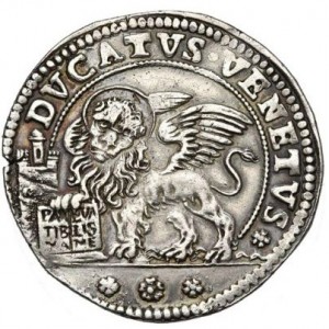 Реверс монеты Венецианская республика, 1 дукат, 1684-1686