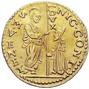 Аверс монеты Венецианская республика, 1 цехин, 1630