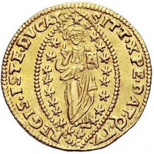 Реверс монеты Венецианская республика, 1 цехин, 1630