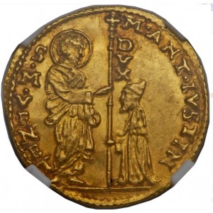Аверс монеты Венецианская республика, 1 цехин, 1684