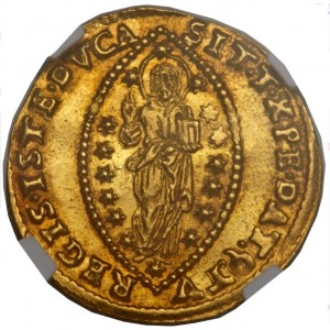 Реверс монеты Венецианская республика, 1 цехин, 1684