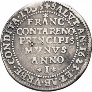 Реверс монеты Венецианская республика, 1 озелла, 1623, Правление Франческо Контарини