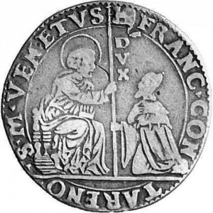 Аверс монеты Венецианская республика, 1 озелла, 1624, Правление Франческо Контарини