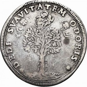 Реверс монеты Венецианская республика, 1 озелла, 1632, Большая пальма