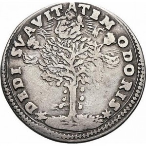 Реверс монеты Венецианская республика, 1 озелла, 1645, Большая пальма