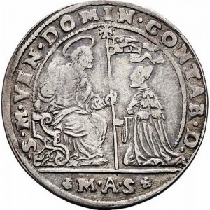 Аверс монеты Венецианская республика, 1 озелла, 1659, Фигура Юстиции