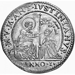 Аверс монеты Венецианская республика, 1 озелла, 1684, Выборы дожа /серебро/