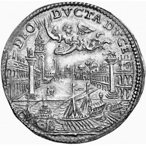 Реверс монеты Венецианская республика, 1 озелла, 1684, Выборы дожа /серебро/