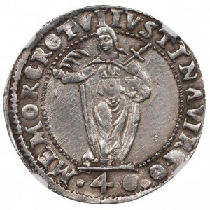 Реверс монеты Венецианская республика, 40 сольдо, 1578
