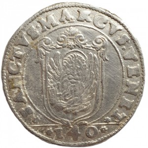 Реверс монеты Венецианская республика, 140 сольдо, 1585