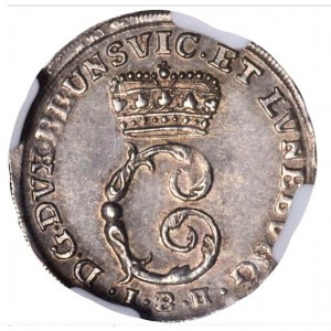 Аверс монеты Брауншвейг-Вольфенбюттель, 4 мариенгроша, 1736-1780