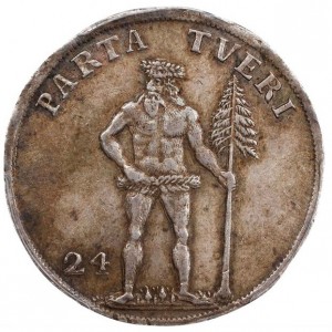 Аверс монеты Брауншвейг-Вольфенбюттель, 24 мариенгроша, 1714-1730