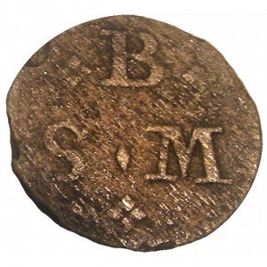 Аверс монеты Брауншвейг-Вольфенбюттель, 1/24 талера, 1760-1762