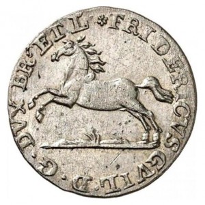 Аверс монеты Брауншвейг-Вольфенбюттель, 1/24 талера, 1814-1815