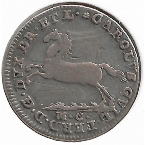 Аверс монеты Брауншвейг-Вольфенбюттель, ¹⁄₁₂ талера, 1780-1806