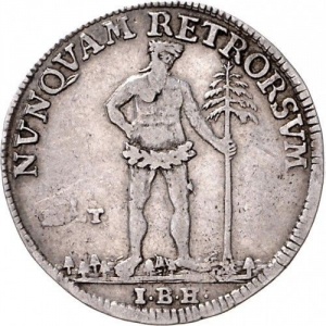 Реверс монеты Брауншвейг-Вольфенбюттель, ¼ талера, 1736-1750