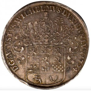 Аверс монеты Брауншвейг-Вольфенбюттель, ½ талера, 1723-1725