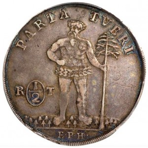 Реверс монеты Брауншвейг-Вольфенбюттель, ½ талера, 1723-1725