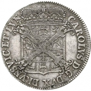 Аверс монеты Брауншвейг-Вольфенбюттель, ½ талера, 1747-1748