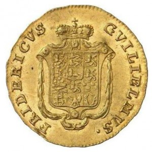 Аверс монеты Брауншвейг-Вольфенбюттель, 1 дукат, 1815
