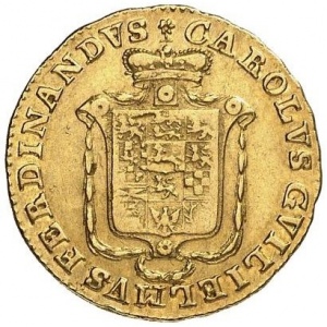 Аверс монеты Брауншвейг-Вольфенбюттель, 2½ талера, 1788-1806