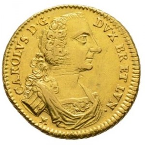 Аверс монеты Брауншвейг-Вольфенбюттель, 5 талеров, 1742-1775