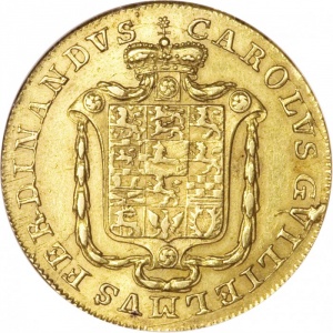 Аверс монеты Брауншвейг-Вольфенбюттель, 10 талеров, 1794-1806