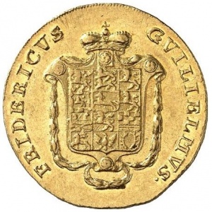 Аверс монеты Брауншвейг-Вольфенбюттель, 10 талеров, 1813-1814