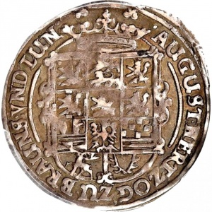 Аверс монеты Брауншвейг-Вольфенбюттель, ⅛ талера, 1637-1647