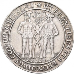 Реверс монеты Брауншвейг-Вольфенбюттель, ¼ талера, 1691-1702