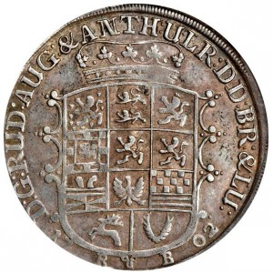 Аверс монеты Брауншвейг-Вольфенбюттель, ½ талера, 1687-1702