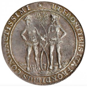 Реверс монеты Брауншвейг-Вольфенбюттель, ½ талера, 1687-1702