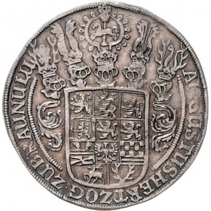 Аверс монеты Брауншвейг-Вольфенбюттель, 1 талер, 1655-1665, Дикий человек рядом с деревом на реверсе