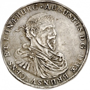 Аверс монеты Брауншвейг-Вольфенбюттель, 1 талер, 1664-1665
