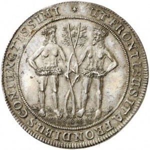 Реверс монеты Брауншвейг-Вольфенбюттель, 1 талер, 1686-1687