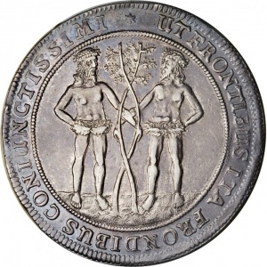 Реверс монеты Брауншвейг-Вольфенбюттель, 1 талер, 1686-1692