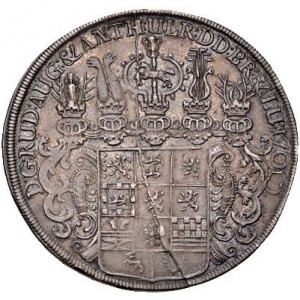 Аверс монеты Брауншвейг-Вольфенбюттель, 1 талер, 1700