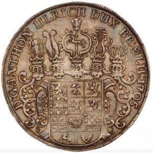 Аверс монеты Брауншвейг-Вольфенбюттель, 1 талер, 1705-1711