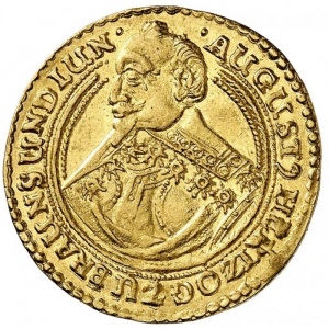 Аверс монеты Брауншвейг-Вольфенбюттель, 1 дукат, 1639