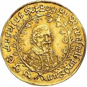 Аверс монеты Брауншвейг-Вольфенбюттель, 1 дукат, 1658