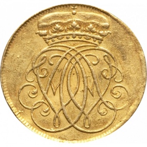 Аверс монеты Брауншвейг-Вольфенбюттель, 1 дукат, 1710