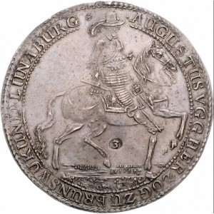 Аверс монеты Брауншвейг-Вольфенбюттель, 3 талера, 1655