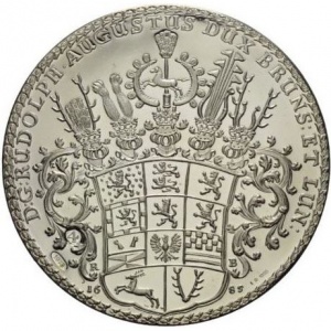 Аверс монеты Брауншвейг-Вольфенбюттель, 3 талера, 1685