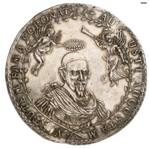 Аверс монеты Брауншвейг-Вольфенбюттель, 1½ талера, 1666, 88-й день рождения Августа II